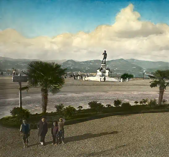 Piazzale Michelangelo nel 1897
